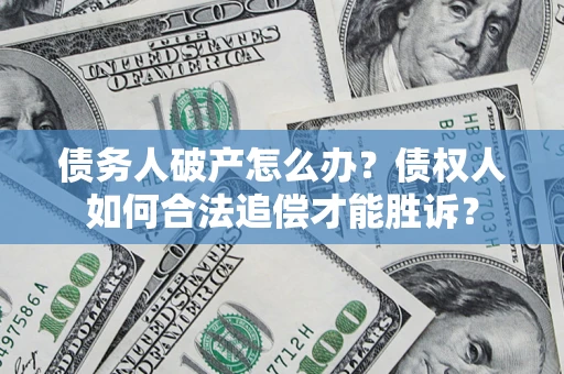 北京债务人破产怎么办？债权人如何合法追偿才能胜诉？