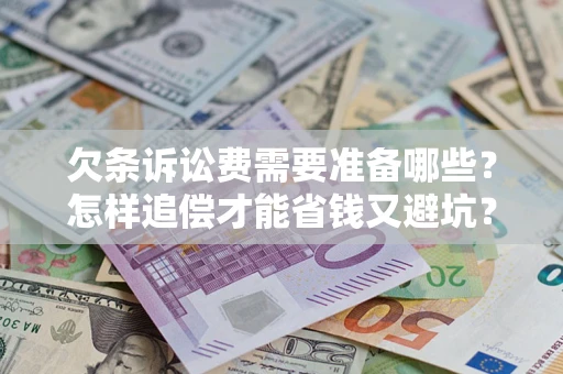 北京欠条诉讼费需要准备哪些？怎样追偿才能省钱又避坑？
