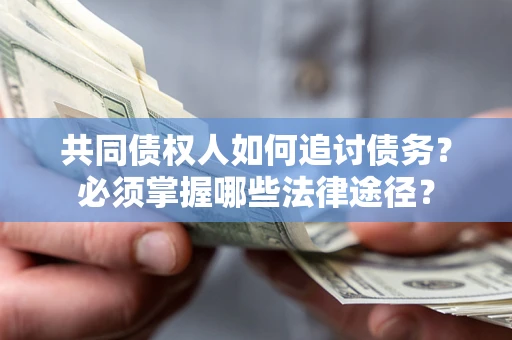 北京共同债权人如何追讨债务？必须掌握哪些法律途径？