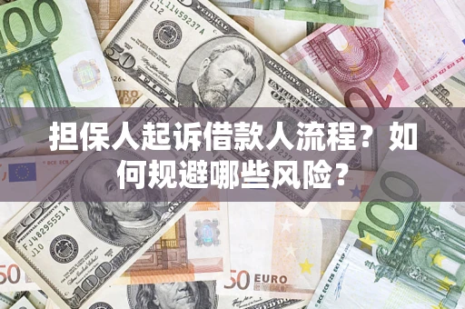 北京担保人起诉借款人流程？如何规避哪些风险？