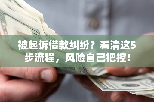 北京被起诉借款纠纷？看清这5步流程，风险自己把控！